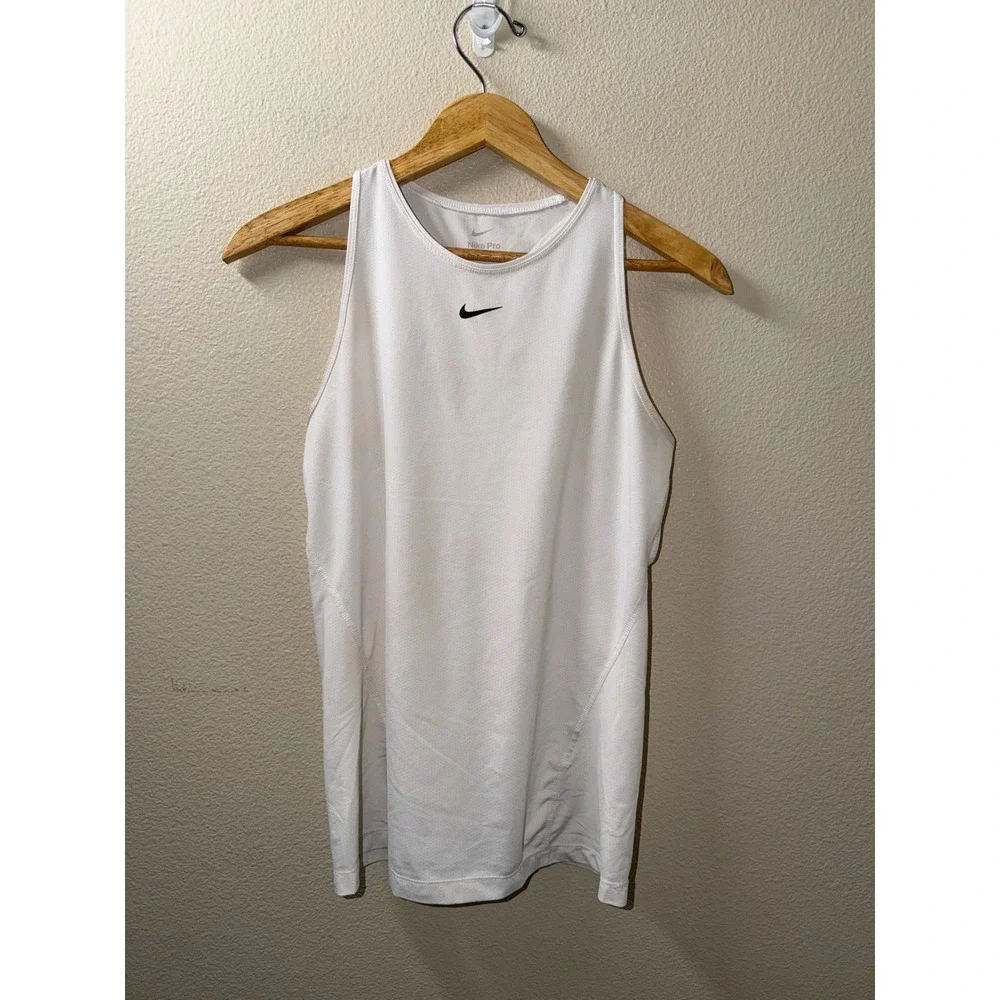 Women's Nike Pro Center Check Tank Top Size Small